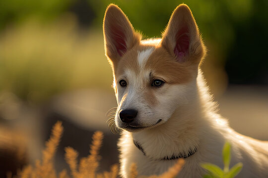 Brown Canaan Dog