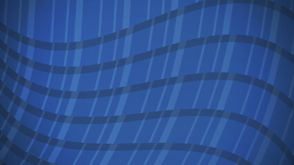 重なる青の片滝縞模様　背景　壁紙