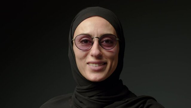 muslim black hijab