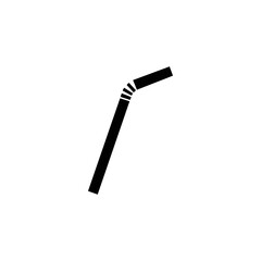 straws icon simple on white background