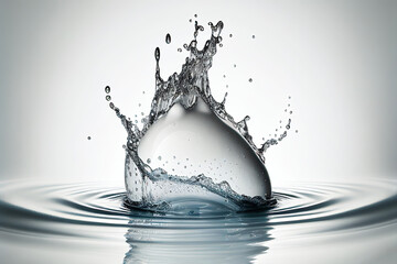 Water drop, Generative AI