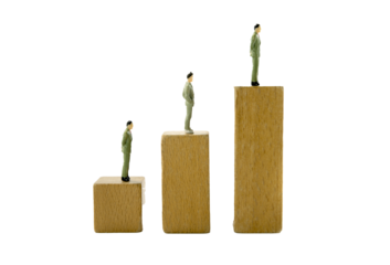 bussiness people going for career