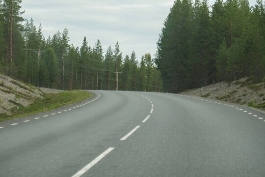 on the road