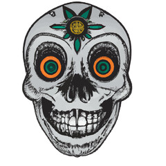 Skull Mexican Style, Día de Muertos