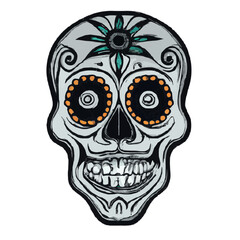 Skull Mexican Style, Día de Muertos