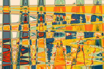 Abstract colorful rainbow background and template wallpaper design 