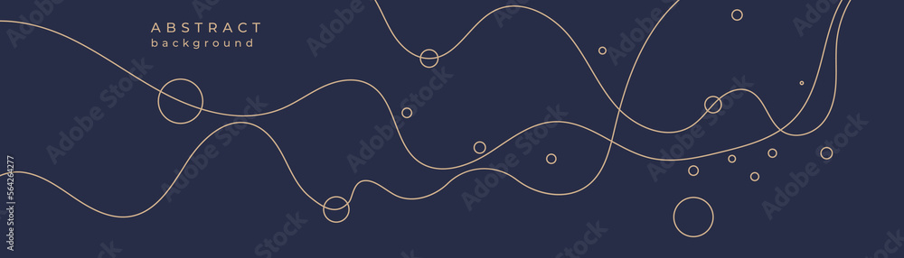 Poster modern background with abstract elements and dynamic shapes. vector illustration. template for desig
