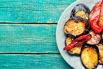 Grilled vegetables, recipe place
