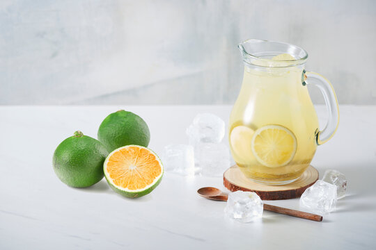 신선한 청귤로 만든 청귤차, 여름에 시원하게 청귤 에이드