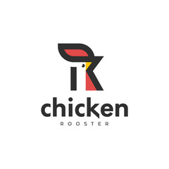 rooster logo design vector inspiration,mascot logo © Been ink