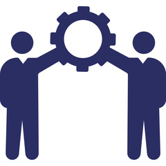 Cogwheel, management Vector Icon Fully Editable
