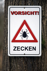 Vorsicht Zecken