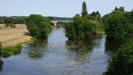 Fototapeta na wymiar Rivière Creuse