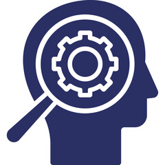Brain, brainstorming Vector Icon

