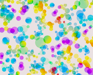 Fototapeta na wymiar colorful background with circles