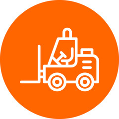 Forklift Icon Style