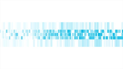 Blue mosaic geometric rectangles abstract design