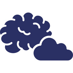 Brain, creativity Vector Icon
