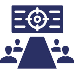 Business, compulsory training Vector Icon

