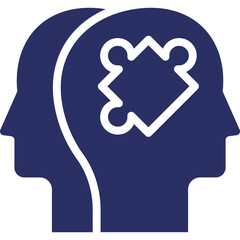 Jigsaw, project teams Vector Icon
