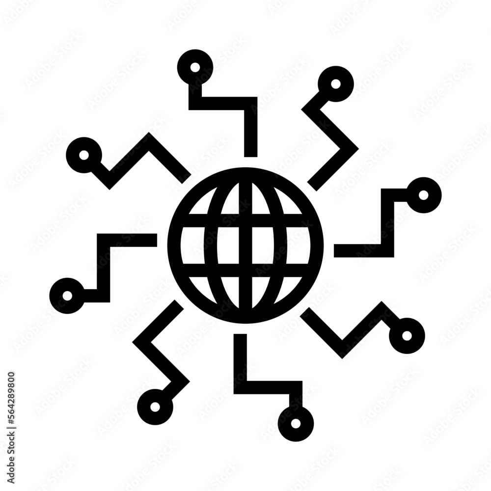 Poster internet symbol. browser and web icon. vector.