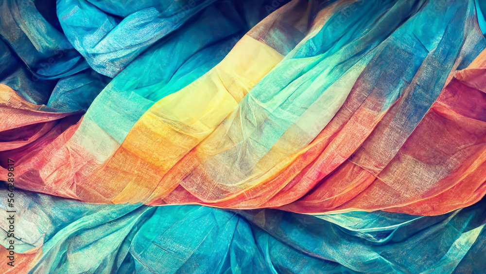 Poster abstract blurred gradient mesh clean background in bright illustration generative ai content by midj