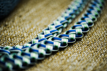 blue unity braid