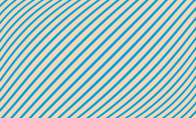 Obraz premium Retro Color Diagonal Inflated Stripes Pattern Wallpaper Vector Vintage Background Banner