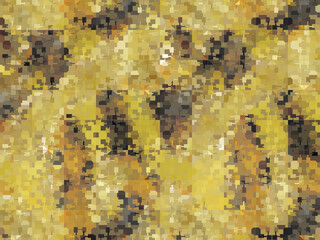 abstract vector creative image scatter of gold coins