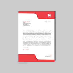 Corporate modern letterhead design template creative modern letterhead design template for your project letterhead, letter head, Business letterhead design