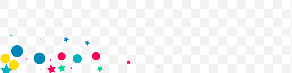 Color Round Flying Vector Transparent Panoramic