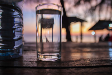 glass of water