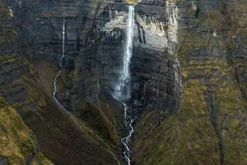 Salto del Nervion waterfall, Alava in Basque Country, North of Spain