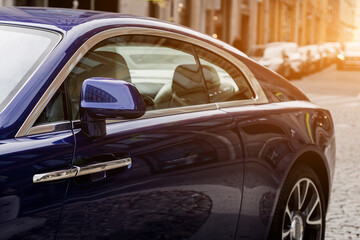 Fototapeta premium modern auto