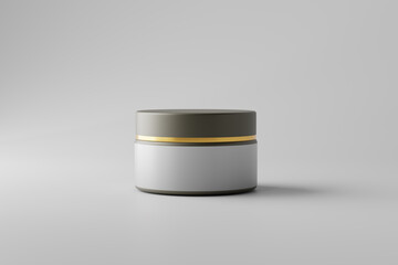 cosmetic jar mockup