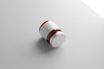 balm ointment bottle mockup