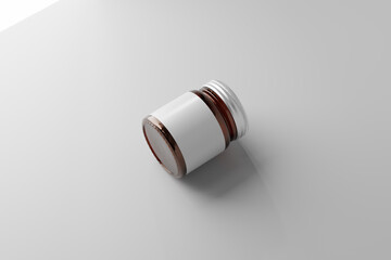 balm ointment bottle mockup