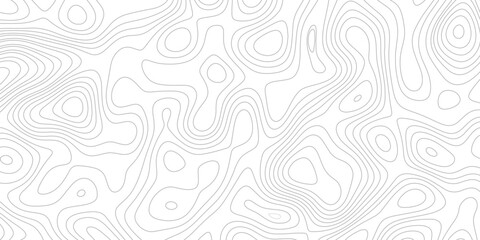 Topographic map. Contour abstract background. The concept of a conditional geography scheme and the terrain path. Vector illustration.