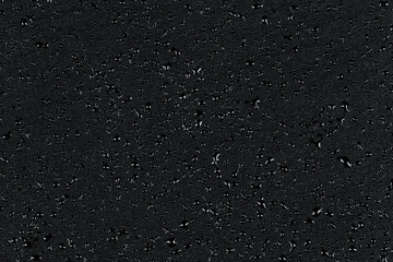 Water drops on dark stone