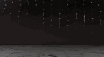 Abstract geometric black bacground. eps10