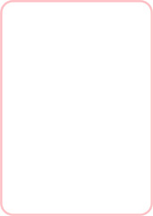 A4 Size Border Rectangle Outline Vector