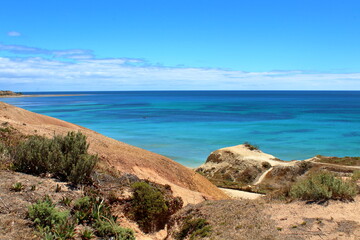 coast of the sea in Adelaide, Australia 