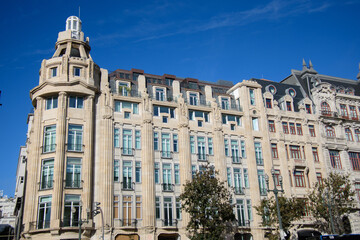 Fototapeta premium View and architecture of the beautiful town of Porto in Portugal