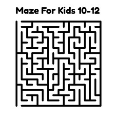 Maze Puzzle For Kids