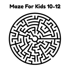 Maze Puzzle For Kids