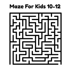 Maze Puzzle For Kids