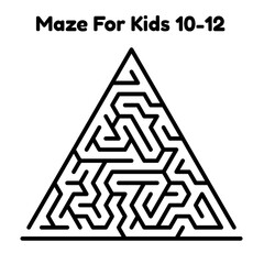 Maze Puzzle For Kids