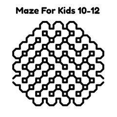 Maze Puzzle For Kids