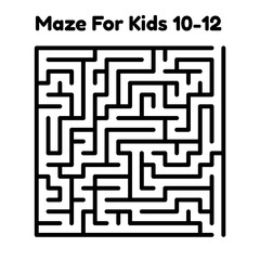 Maze Puzzle For Kids