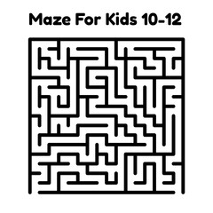 Maze Puzzle For Kids